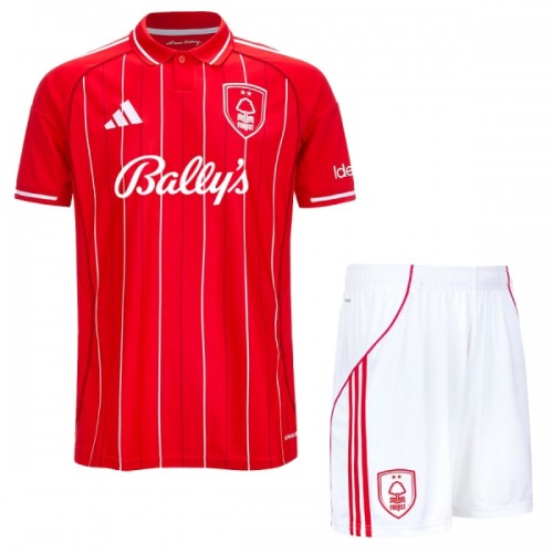 Ensemble Maillot Nottingham Forest Domicile 2025-26 Enfant Ensemble Maillot Nottingham Forest Domicile 2025-26 Enfant